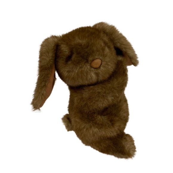 Cute Brown Spring Easter Bunny Super Soft Plush Christmas Birthday Gift EUC - Picture 1 of 9